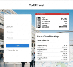 MyIDTravel Login Boarding Pass