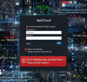 MyIDTravel Login Boarding Pass