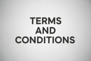 Terms And Conditions