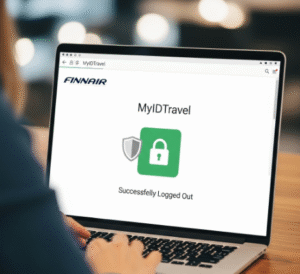 MyIDTravel Finnair Login Page
