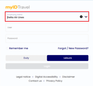 MyIDTravel Delta