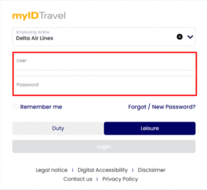 MyIDTravel Delta