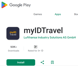 myIDTravel App Download